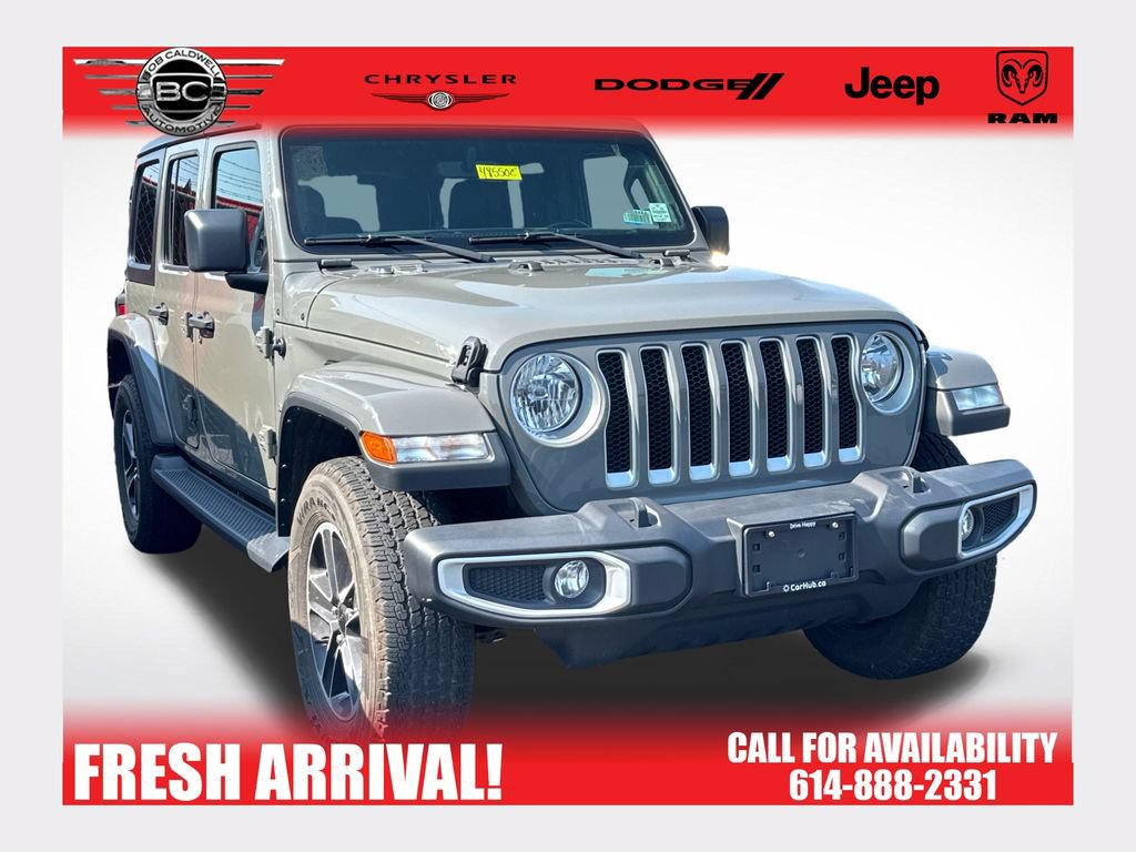 Used 2023 Jeep Wrangler Unlimited Sahara w/ Cold Weather Group AWD/4WD video 1