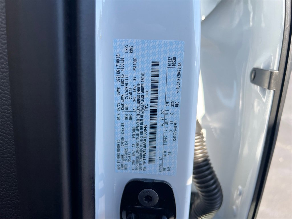 New 2025 Ford F150 Lariat w/ Equipment Group 501A Mid image 18