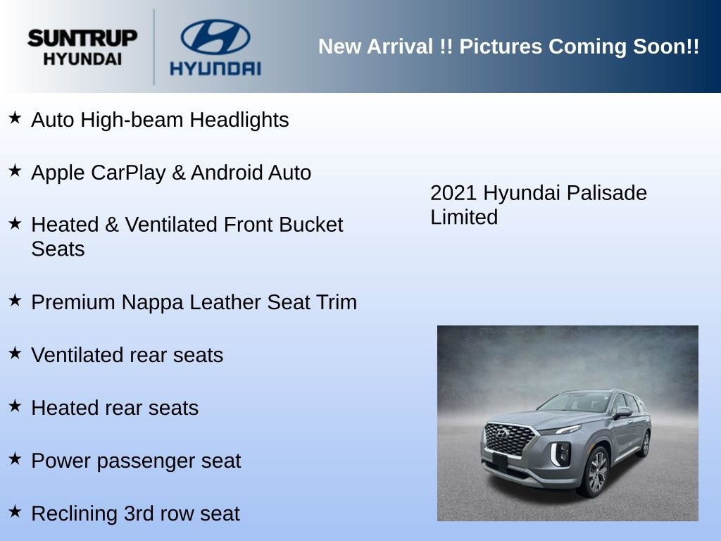 Used 2021 Hyundai Palisade Limited w/ Winter Package image 10