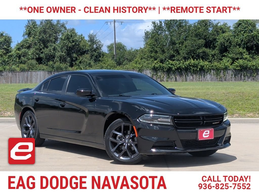 Used 2021 Dodge Charger SXT w/ Blacktop Package RWD image 1