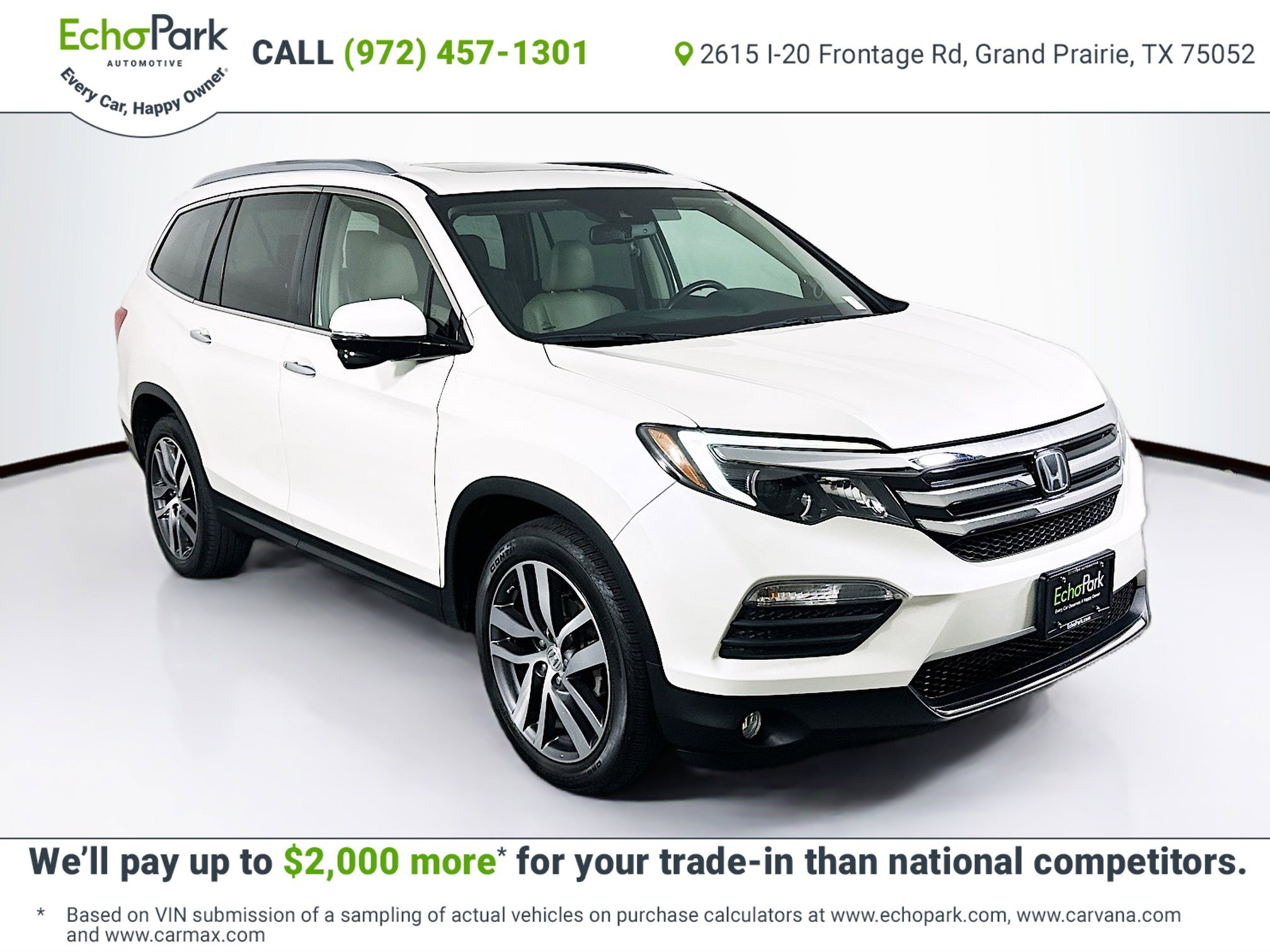 Used 2016 Honda Pilot Touring image 1