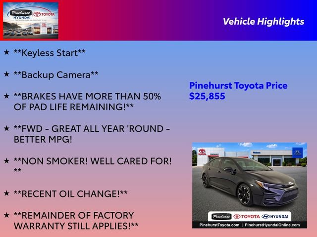 Certified 2025 Toyota Corolla FX w/ Convenience Package FWD image 31