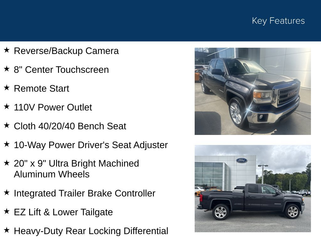 Used 2015 GMC Sierra 1500 SLE w/ SLE Value Package AWD/4WD image 31