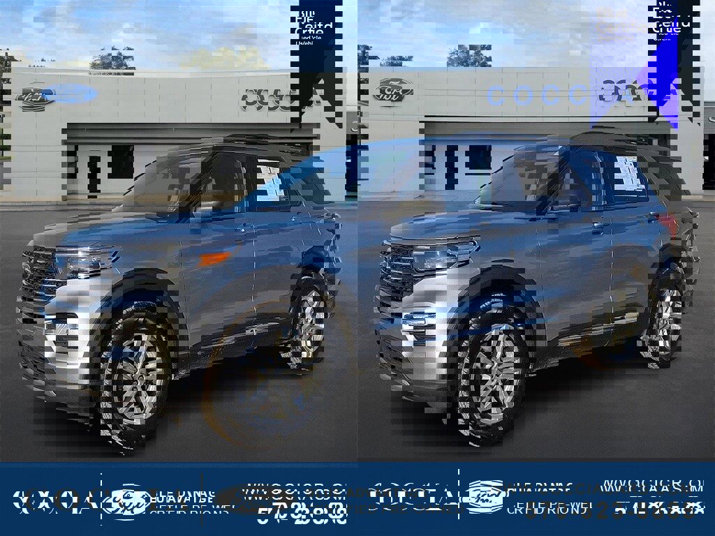 Certified 2022 Ford Explorer XLT w/ Equipment Group 202A