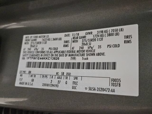 Certified 2019 Ford F150 Lariat AWD/4WD image 41