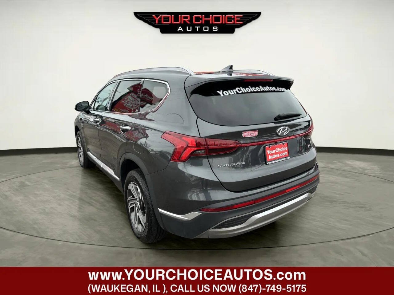 Used 2022 Hyundai Santa Fe SEL w/ Convenience + Premium Package AWD/4WD image 3