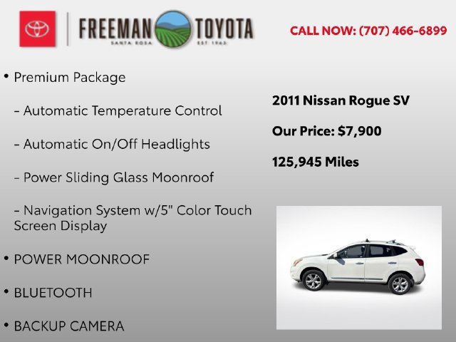 Used 2011 Nissan Rogue SV w/ Premium Pkg AWD/4WD image 5