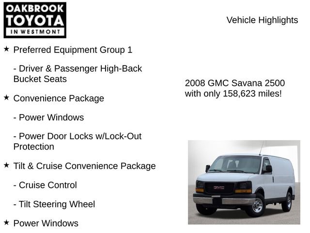 Used 2008 GMC Savana 2500 image 8