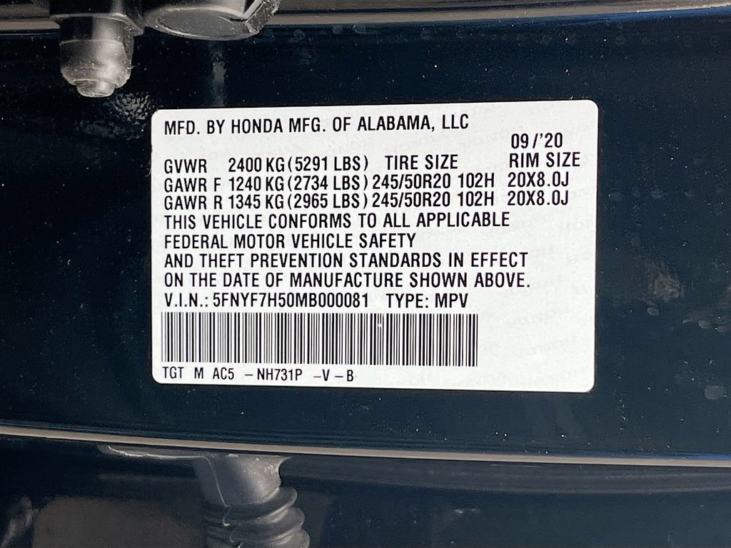 Used 2021 Honda Passport EX-L image 32