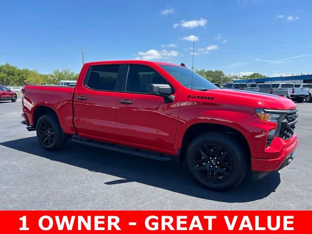 Certified 2024 Chevrolet Silverado 1500 Custom w/ Rally Edition image 1