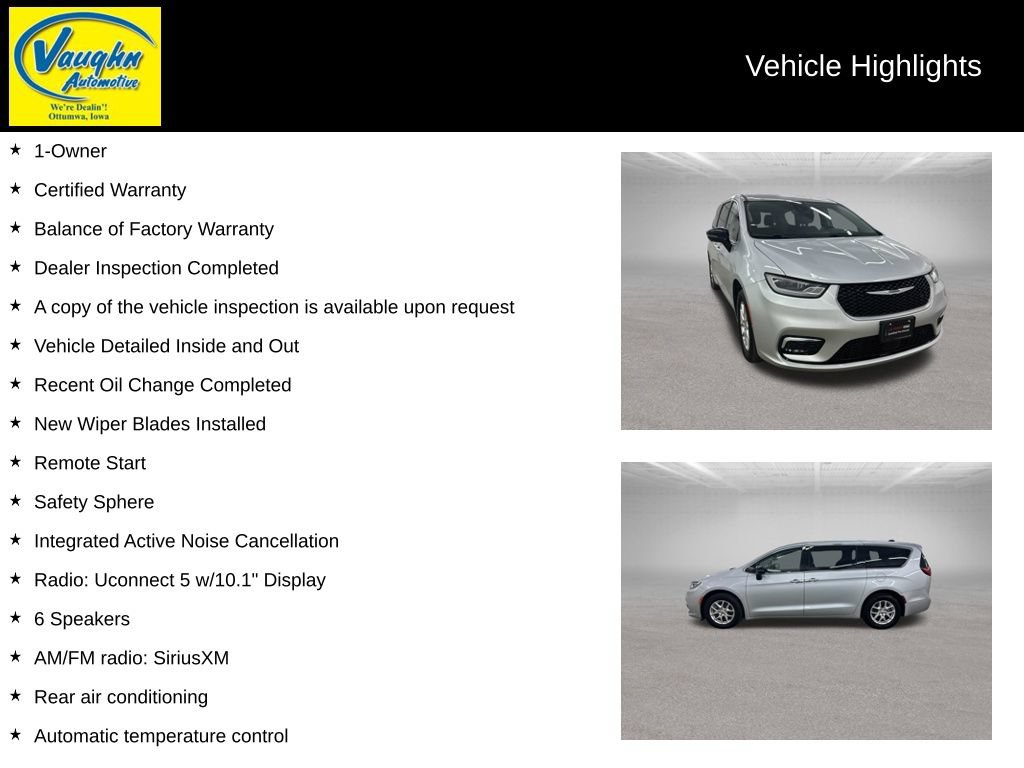 Used 2024 Chrysler Pacifica Touring-L FWD image 2