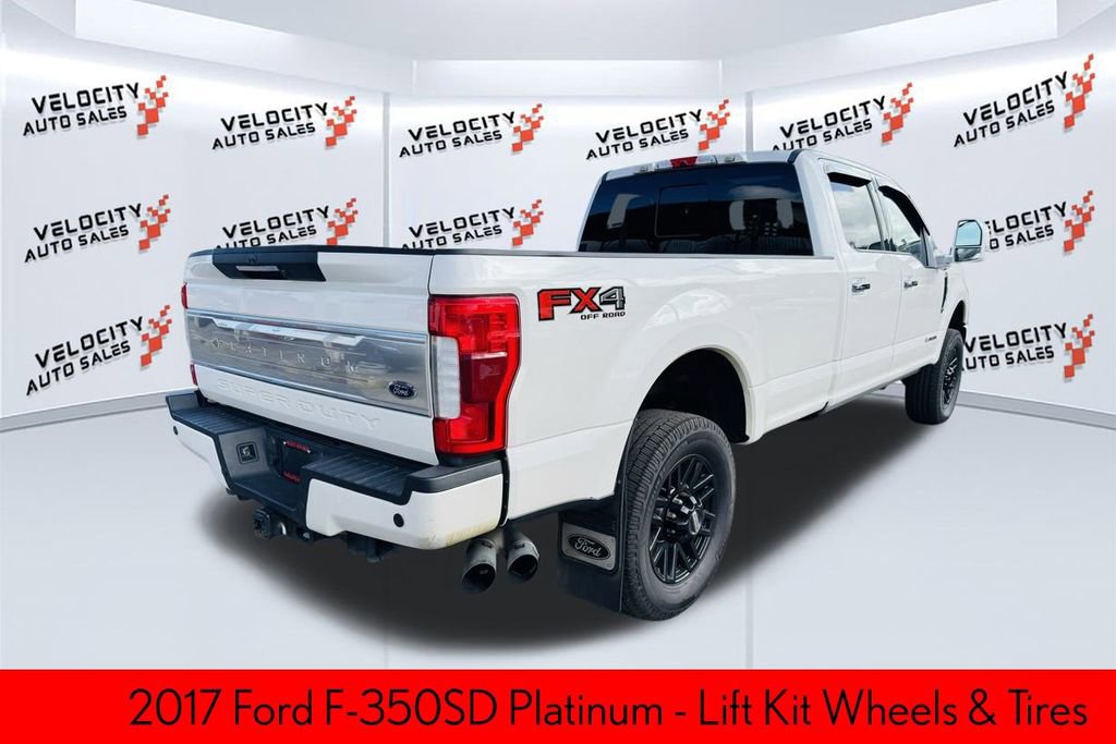 Used 2017 Ford F350 Platinum w/ Platinum Ultimate Package image 3