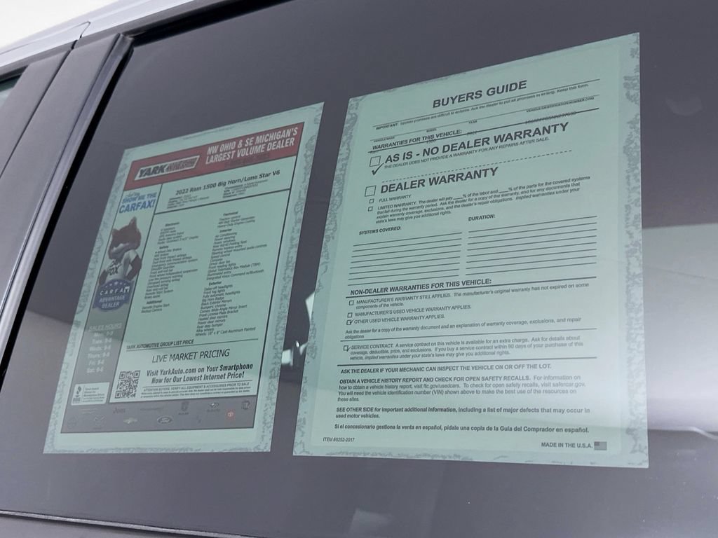 Certified 2022 RAM 1500 Big Horn AWD/4WD image 16