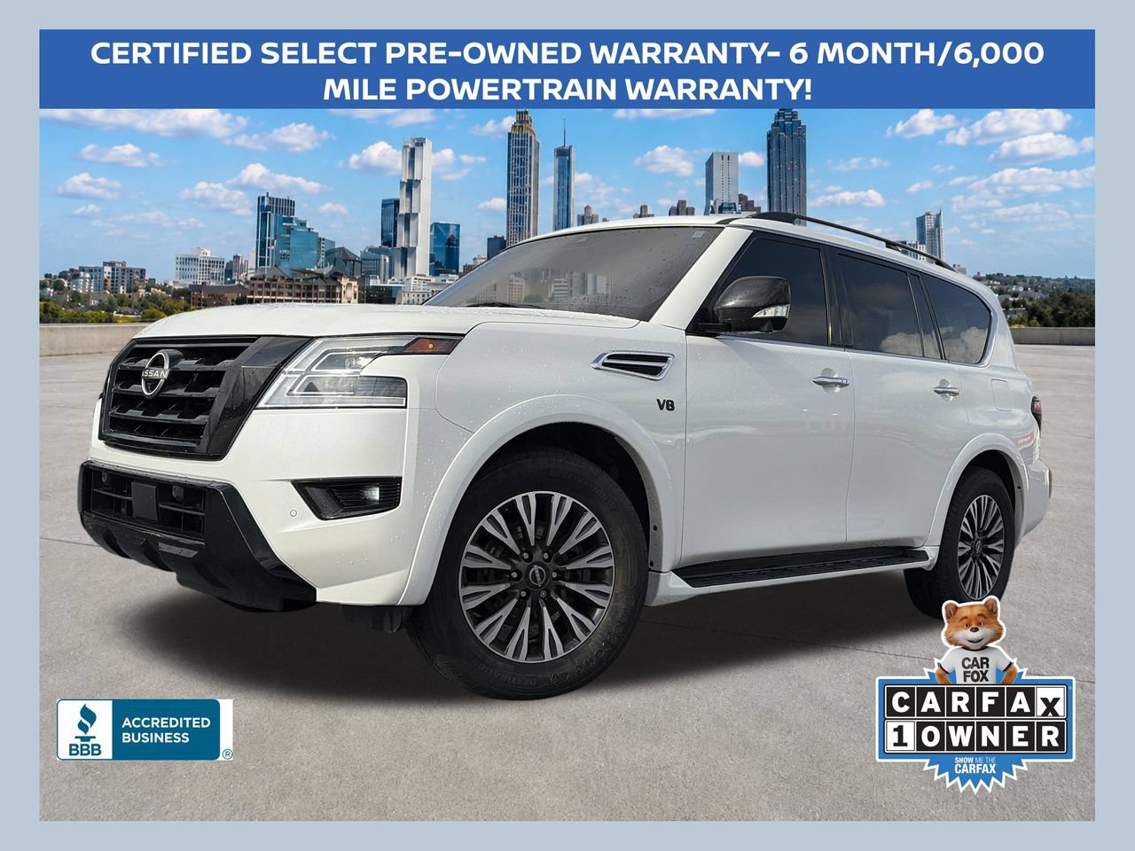 Certified 2022 Nissan Armada SL w/ Midnight Edition Package