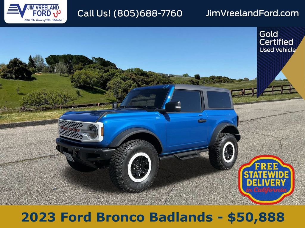 Certified 2023 Ford Bronco Badlands AWD/4WD image 1