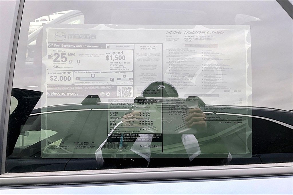 New 2026 MAZDA CX-90 3.3 Turbo w/ Select Package image 12