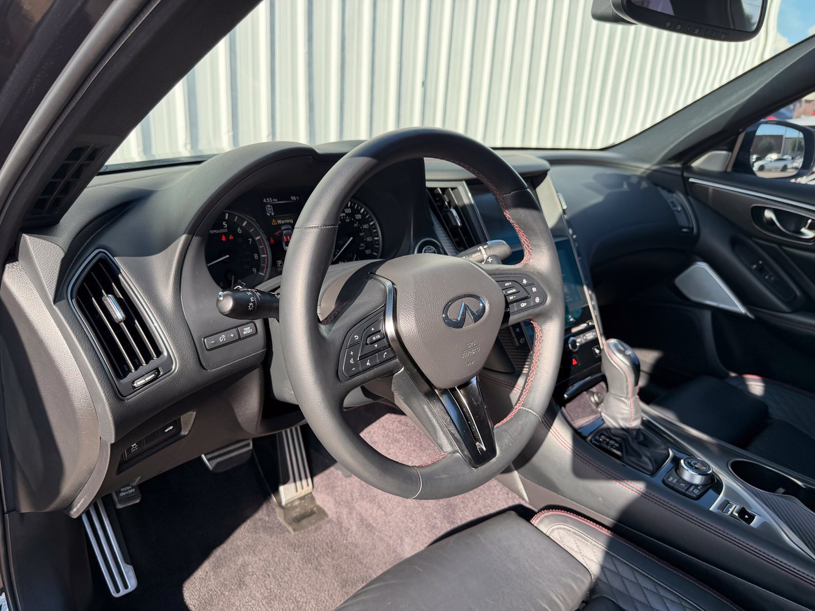 Used 2024 INFINITI Q50 Red Sport 400 w/ Black Opal Edition RWD image 23