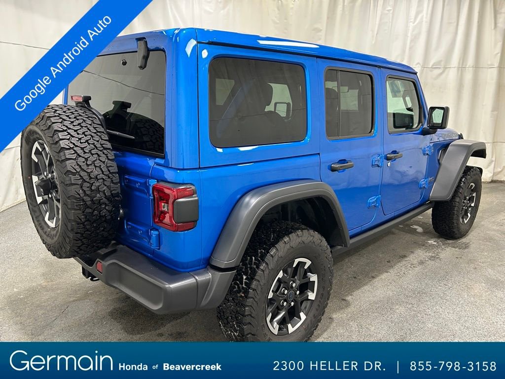Used 2024 Jeep Wrangler Unlimited Rubicon 4xe w/ Technology Group image 9