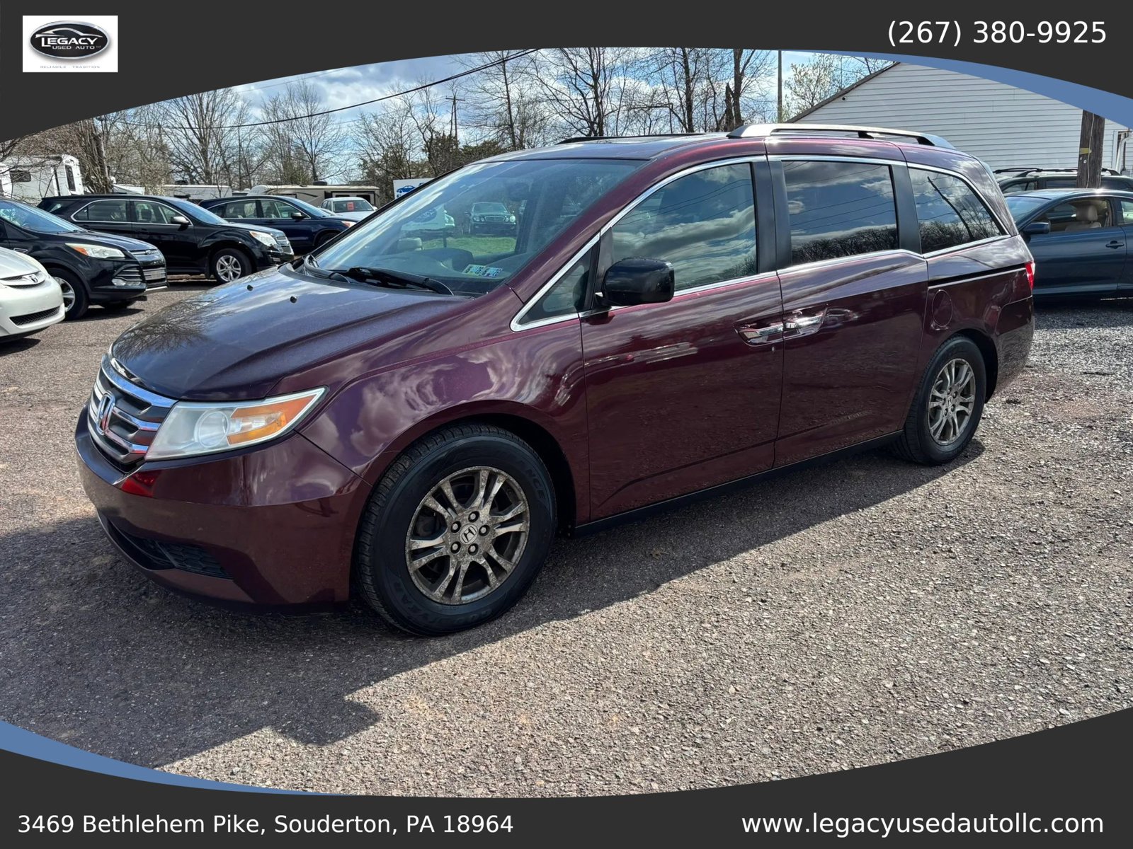 Used 2013 Honda Odyssey EX-L image 2