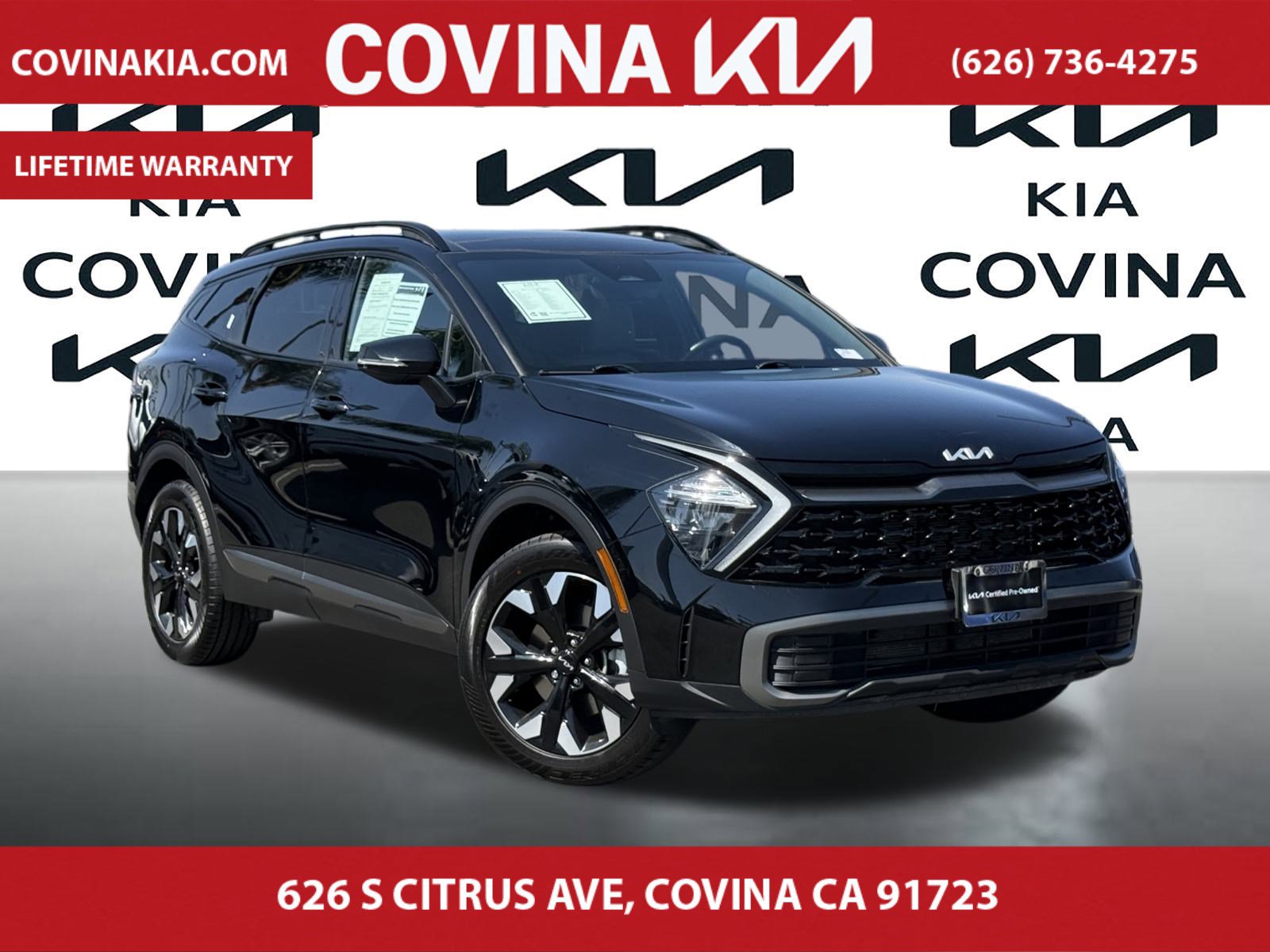 Certified 2023 Kia Sportage X-Line w/ X-Line Premium Package