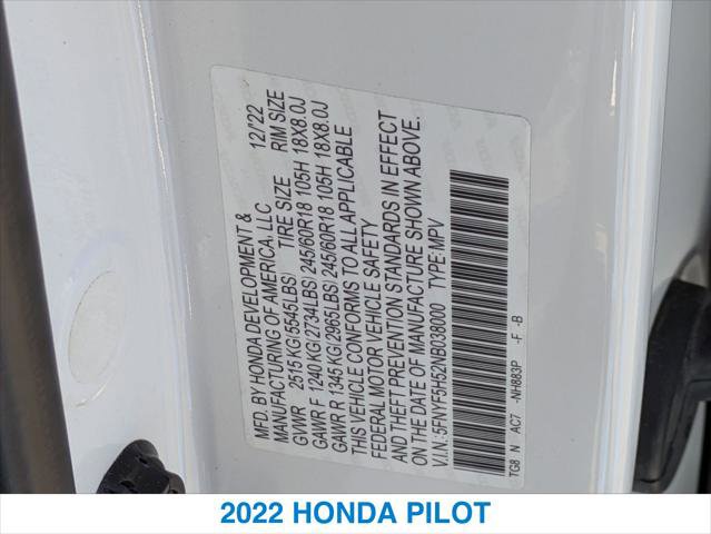 Certified 2022 Honda Pilot EX-L image 26