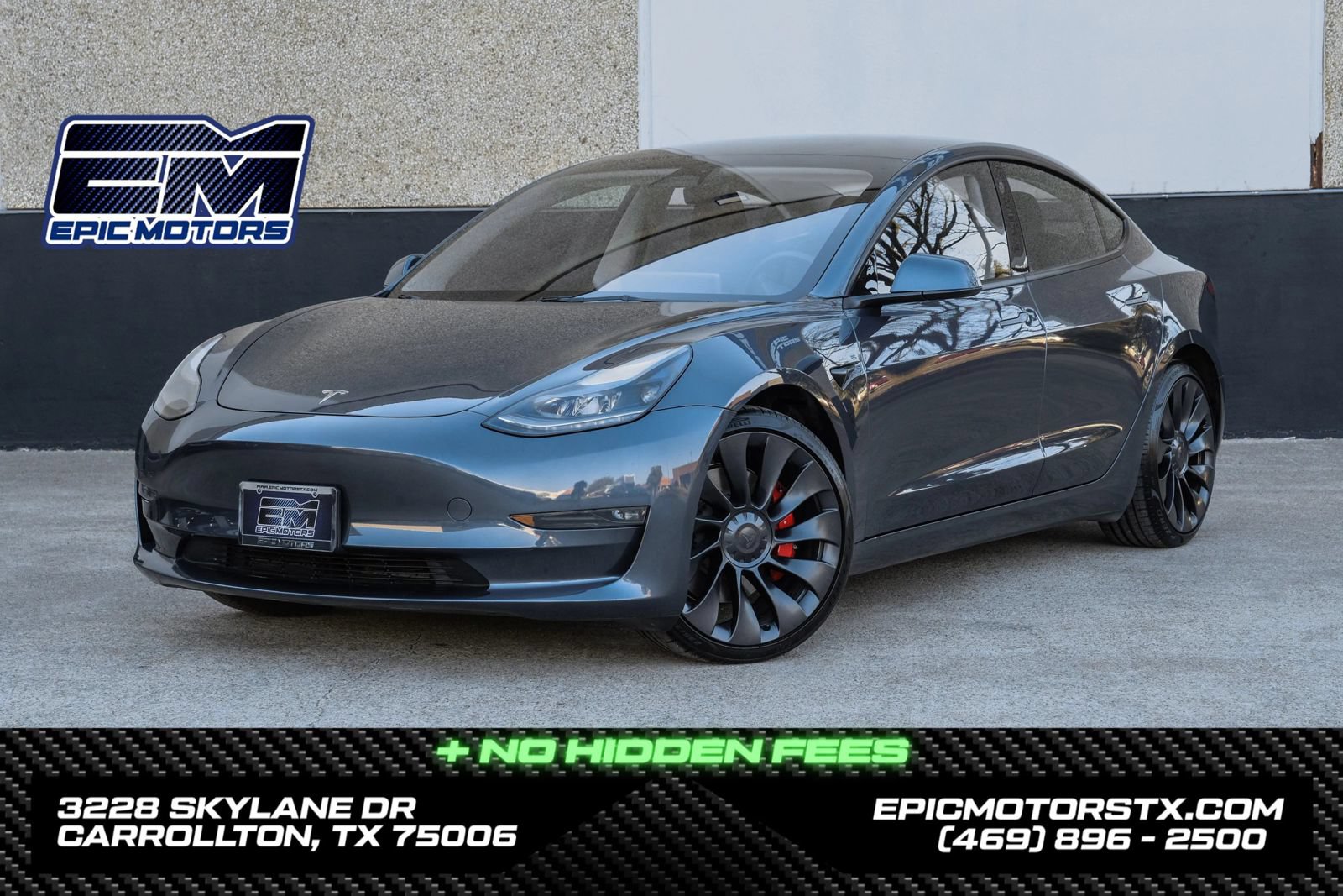 Used 2023 Tesla Model 3 Performance AWD/4WD image 1
