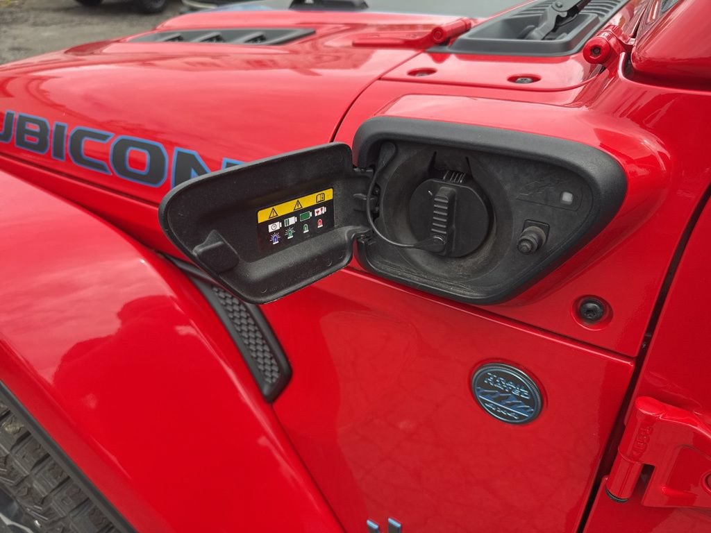 Used 2021 Jeep Wrangler Unlimited Rubicon 4xe w/ Steel Bumper Group AWD/4WD image 48