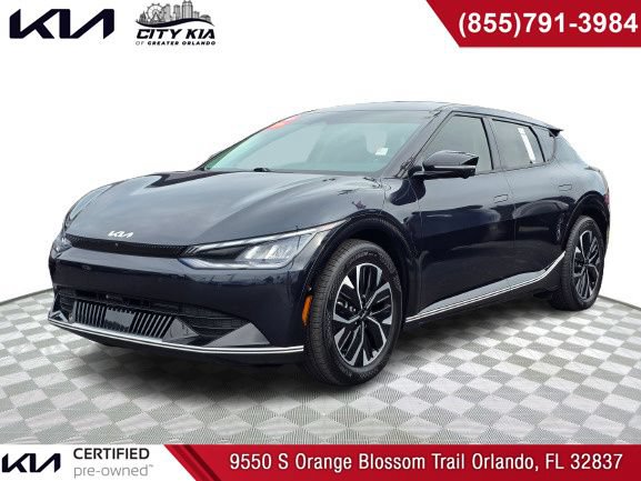 Certified 2024 Kia EV6 Wind w/ Wind Technology Package RWD image 1