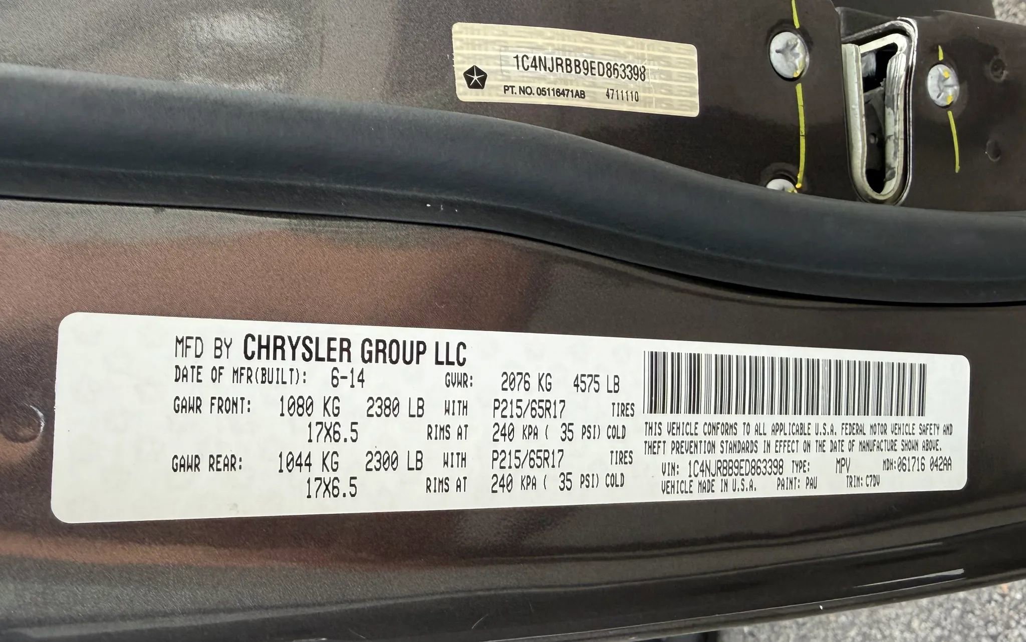 Used 2014 Jeep Patriot Sport w/ Power Value Group image 56
