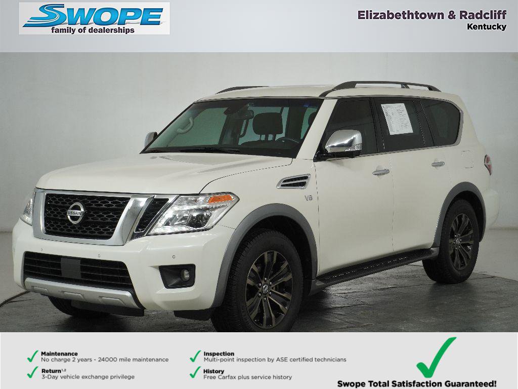 Used 2017 Nissan Armada Platinum w/ Captain Seat Package image 8