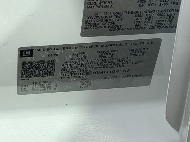 Used 2021 GMC Sierra 1500 Elevation w/ LPO, Elevation Black Package image 29
