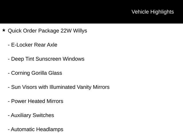 New 2026 Jeep Wrangler Willys image 16