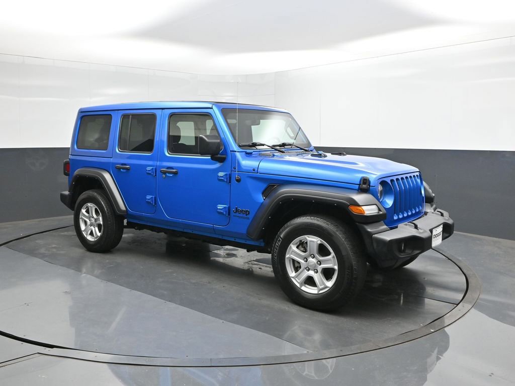 Used 2022 Jeep Wrangler Unlimited Sport w/ Sun And Sound Package AWD/4WD image 17