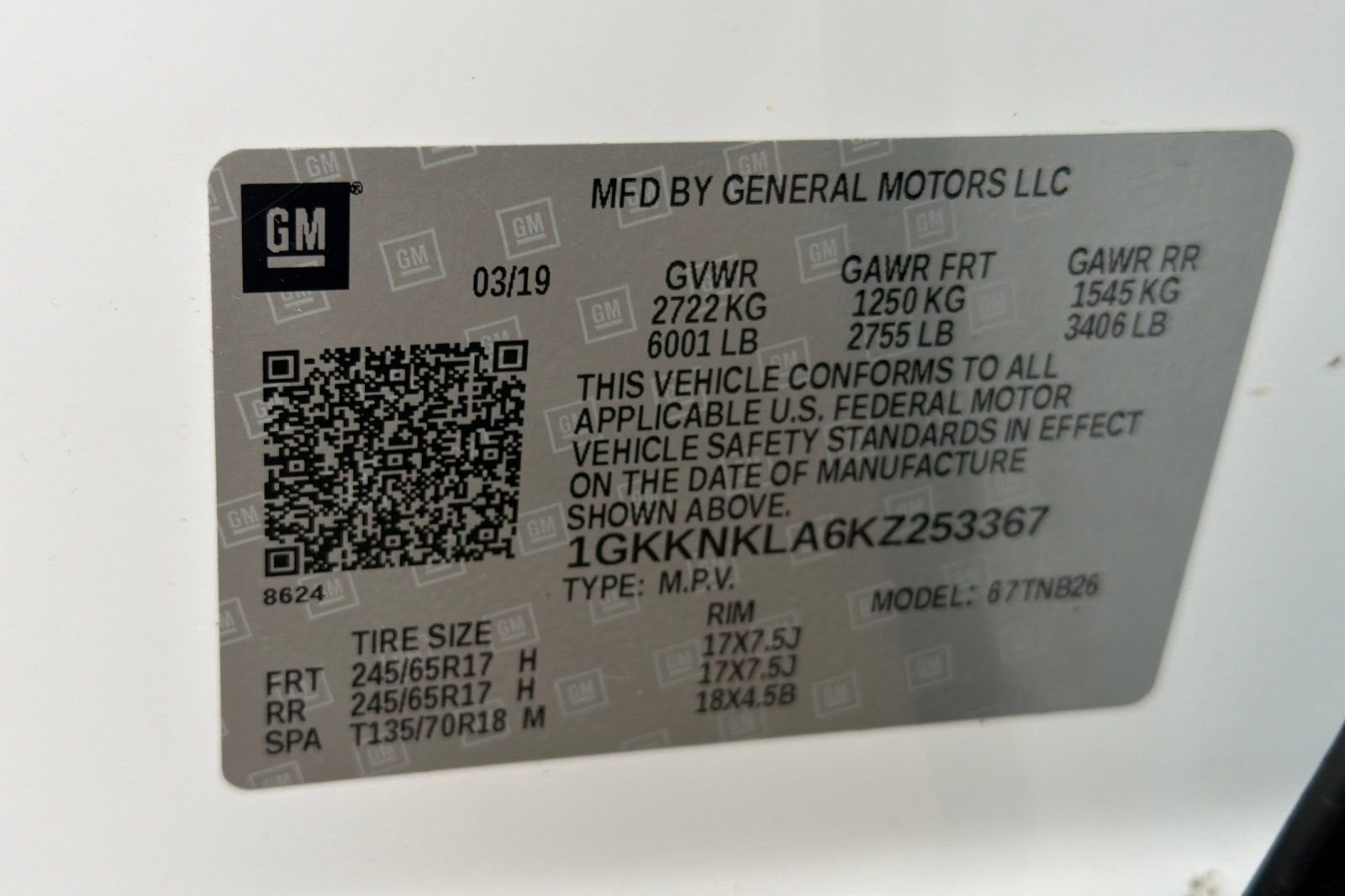 Used 2019 GMC Acadia SLE FWD image 27
