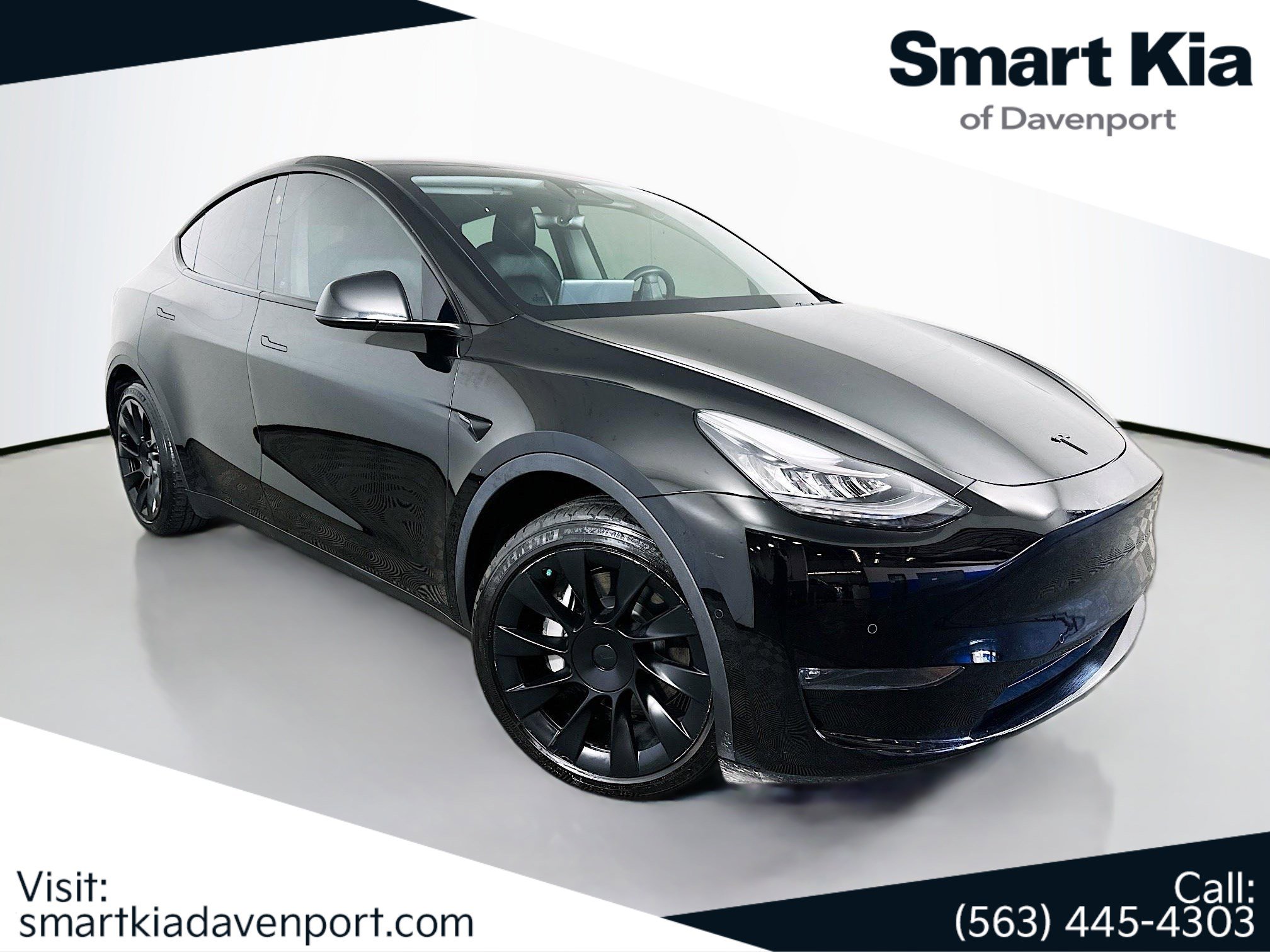 Used 2021 Tesla Model Y Long Range AWD/4WD image 1