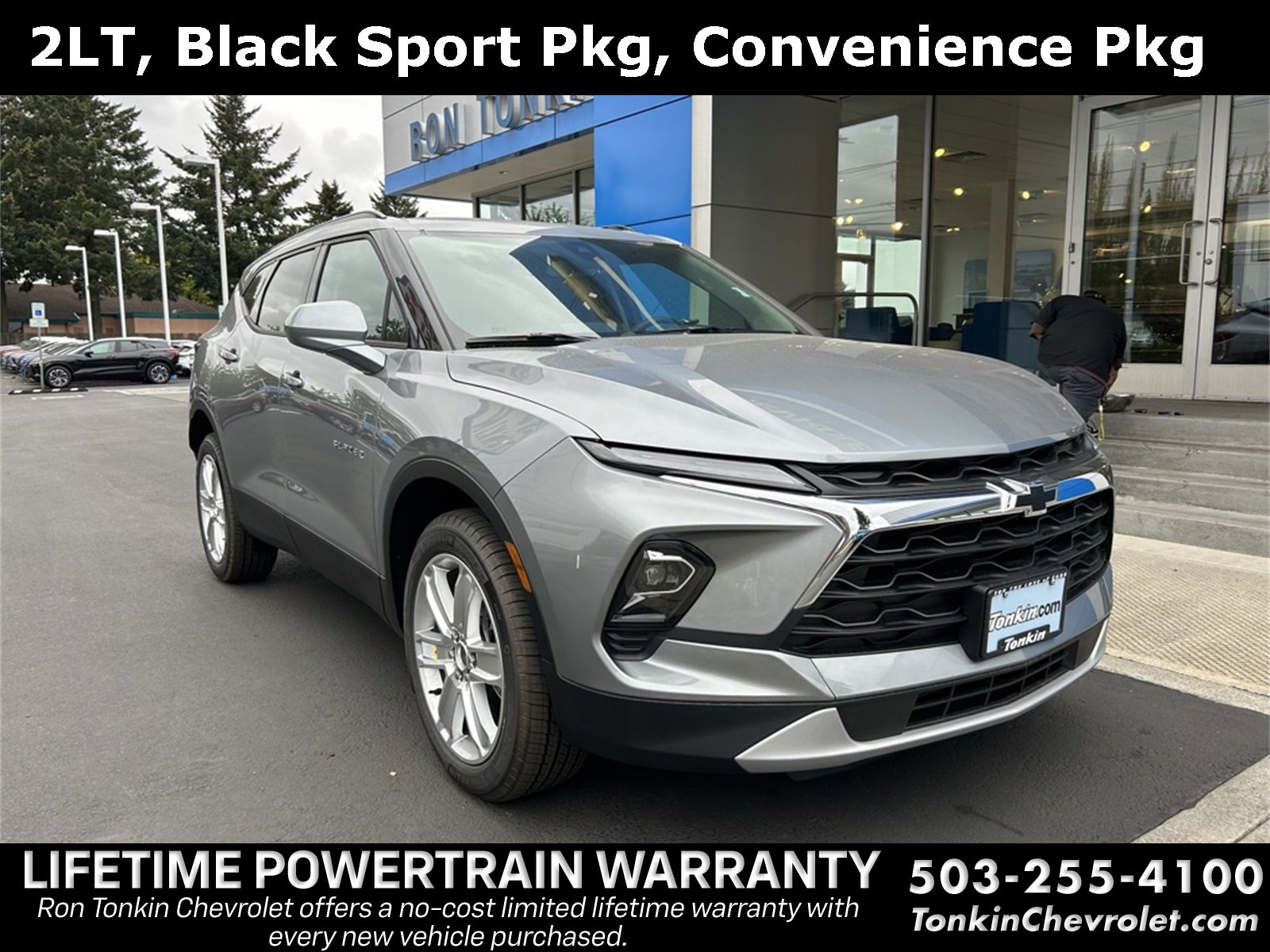 New 2024 Chevrolet Blazer LT w/ LPO, Black Sport Package