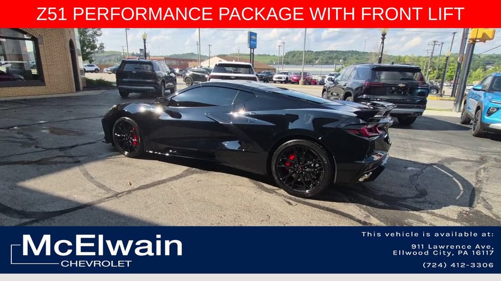 Used 2026 Chevrolet Corvette Stingray Preferred Cpe w/ Z51 Performance Package RWD image 7