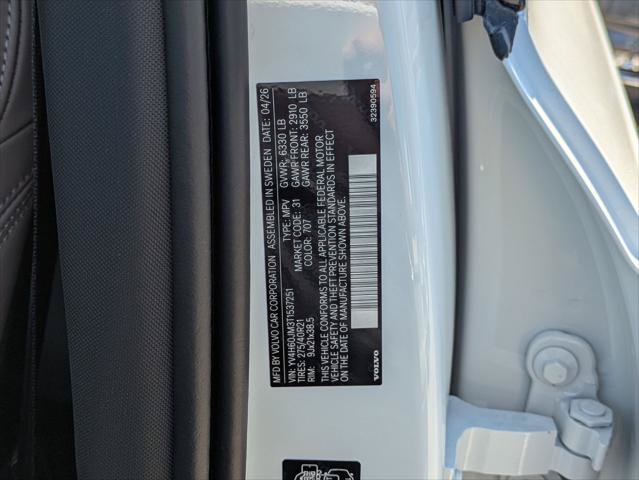 New 2026 Volvo XC90 T8 Ultra w/ Protection Package AWD/4WD image 16