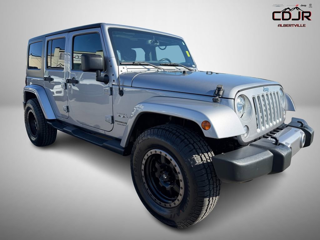 Used 2018 Jeep Wrangler Unlimited Sahara image 1