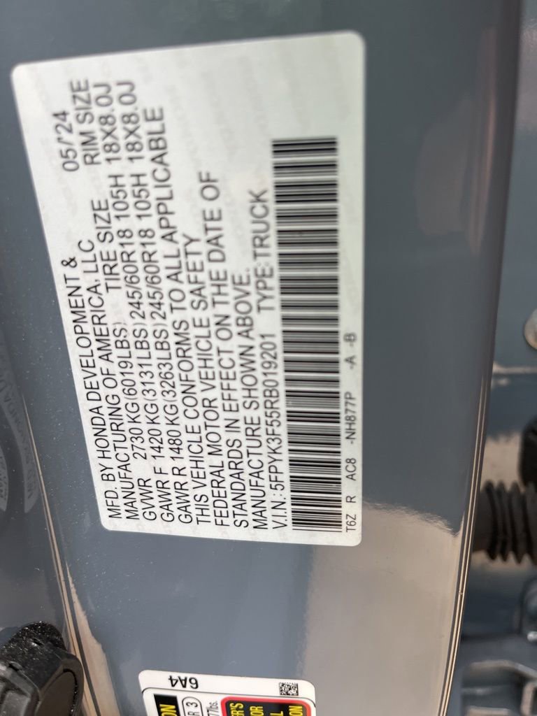 Used 2024 Honda Ridgeline RTL image 13