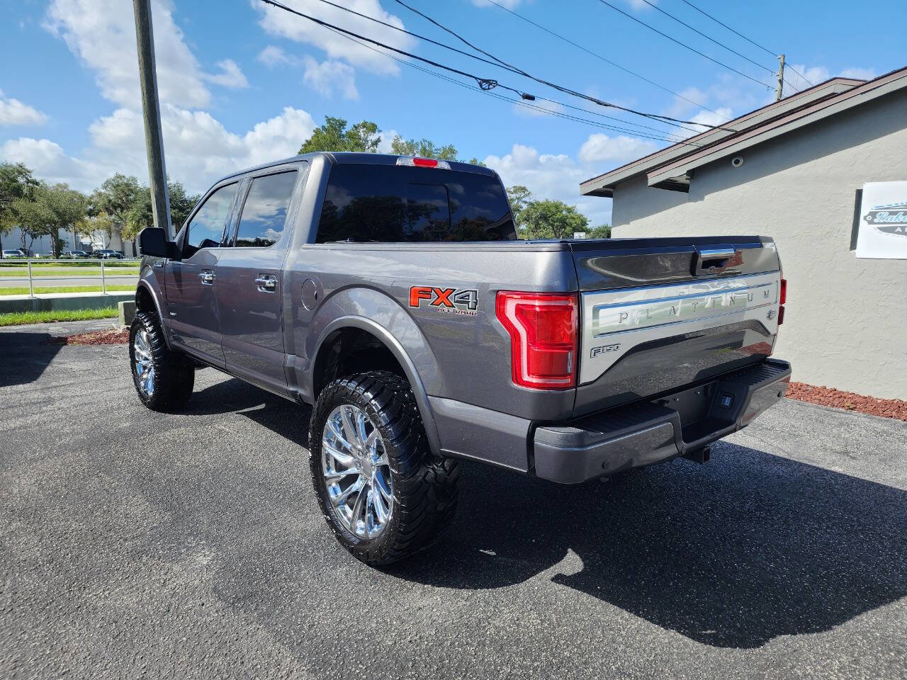 Used 2015 Ford F150 Platinum w/ Max Trailer Tow Package image 3