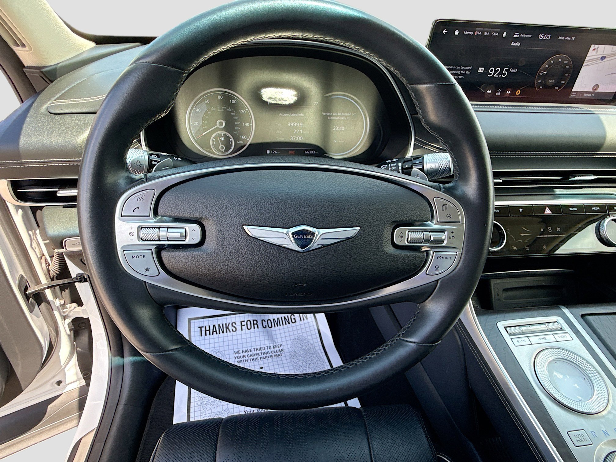 Used 2021 Genesis GV80 2.5T w/ Prestige Package 05 RWD image 39