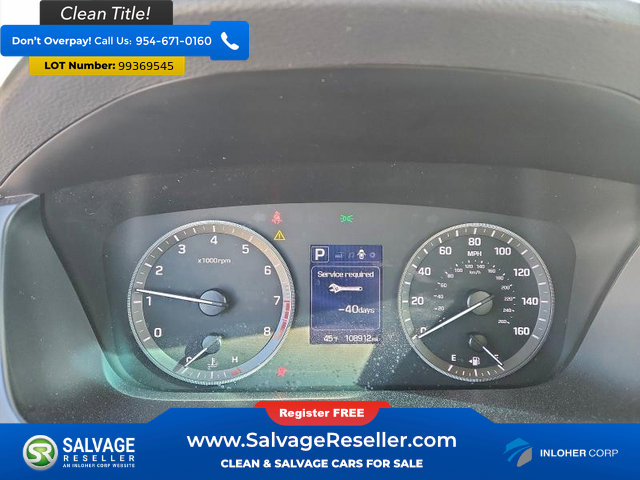 Used 2015 Hyundai Sonata SE w/ Option Group 09 image 12