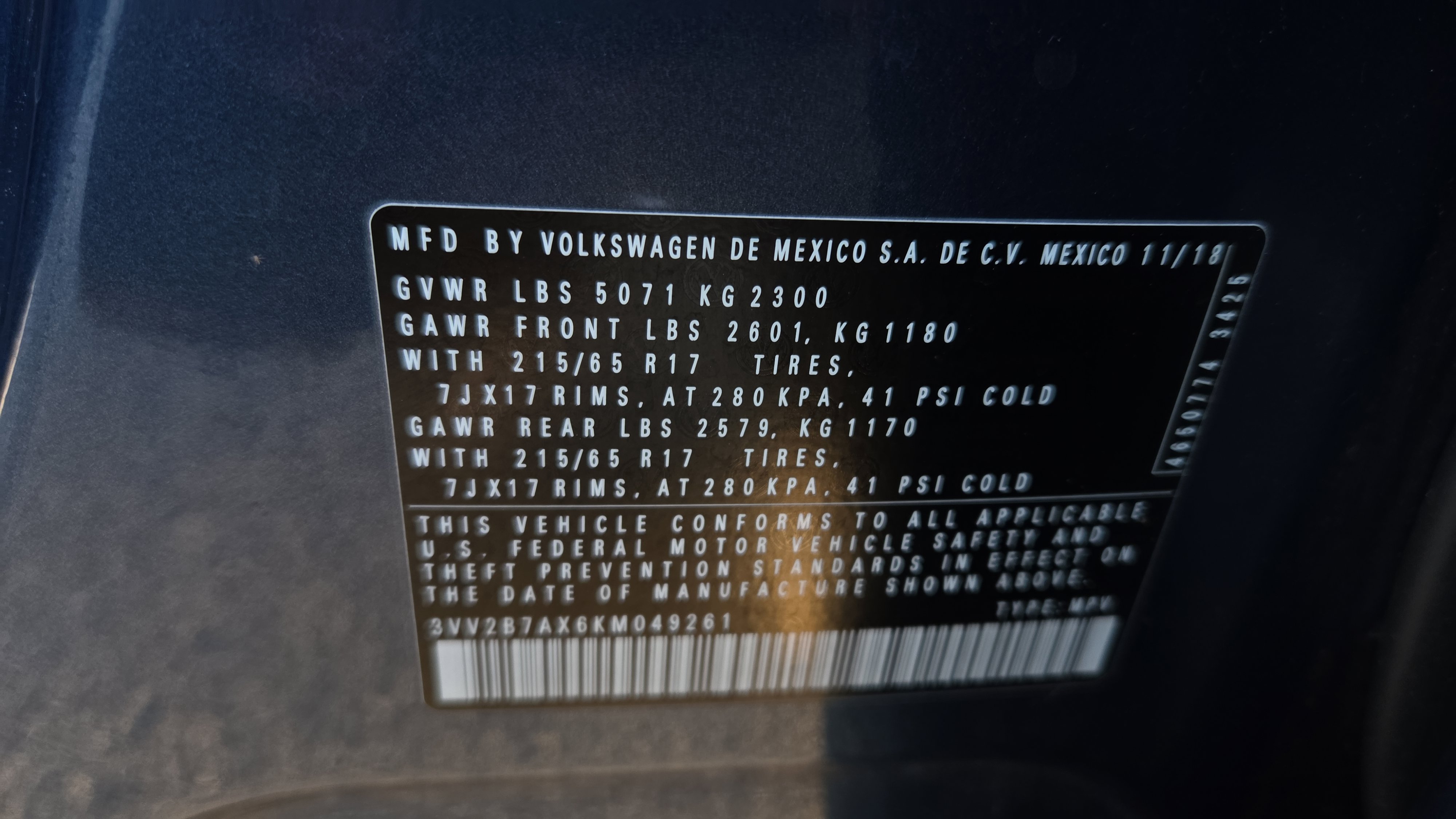 Used 2019 Volkswagen Tiguan S image 20