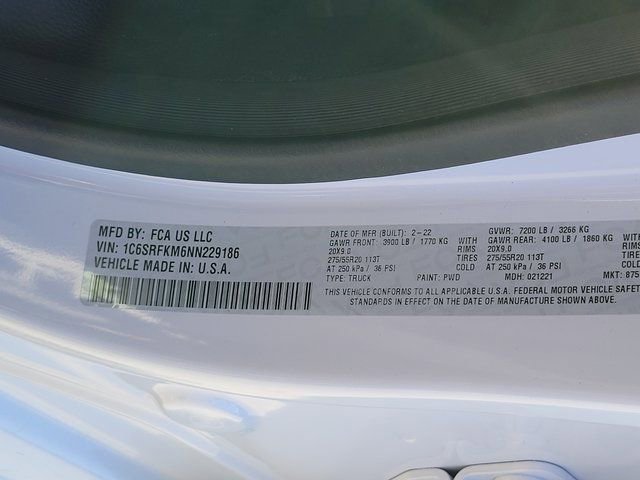 Used 2022 RAM 1500 Limited w/ Body Color Bumper Group image 15