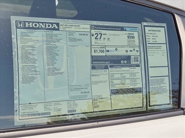 New 2027 Honda HR-V Sport image 17