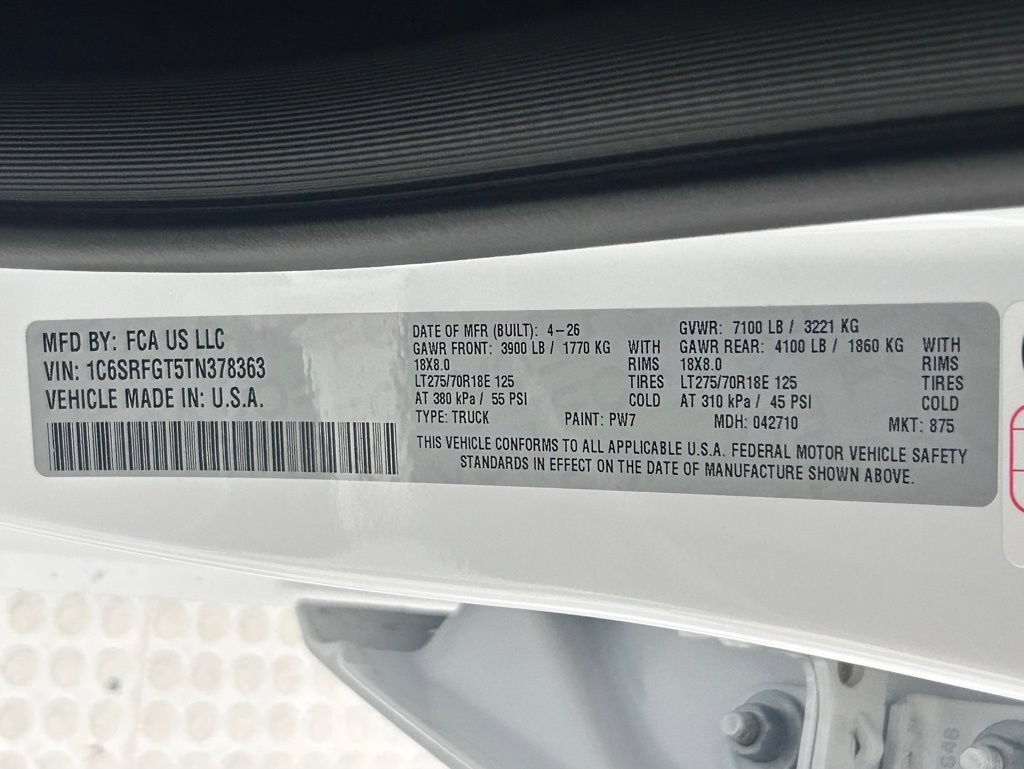 New 2026 RAM 1500 Warlock AWD/4WD image 22