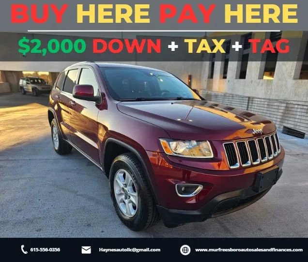Used 2016 Jeep Grand Cherokee Laredo w/ Quick Order Package 23E image 1