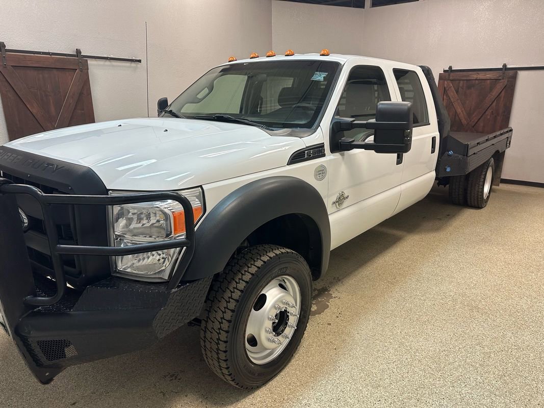 Used 2013 Ford F550 4x4 Crew Cab Super Duty w/ PWR Equipment Group image 3