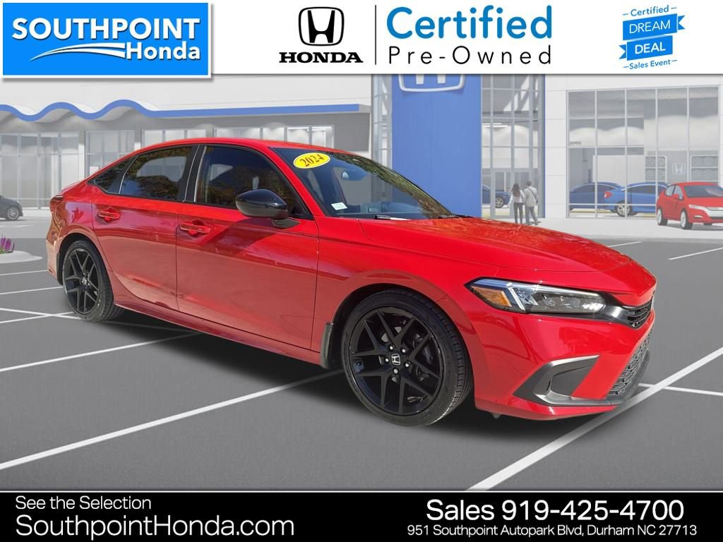 Certified 2024 Honda Civic Sport